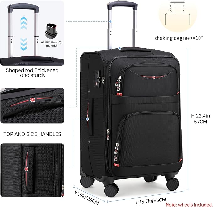 Softside Expandable Luggage - Image 6