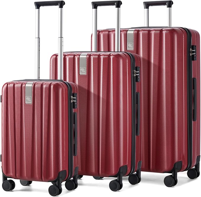 Hanke Luggage Sets 3 piece Carry On Luggage by Hanke