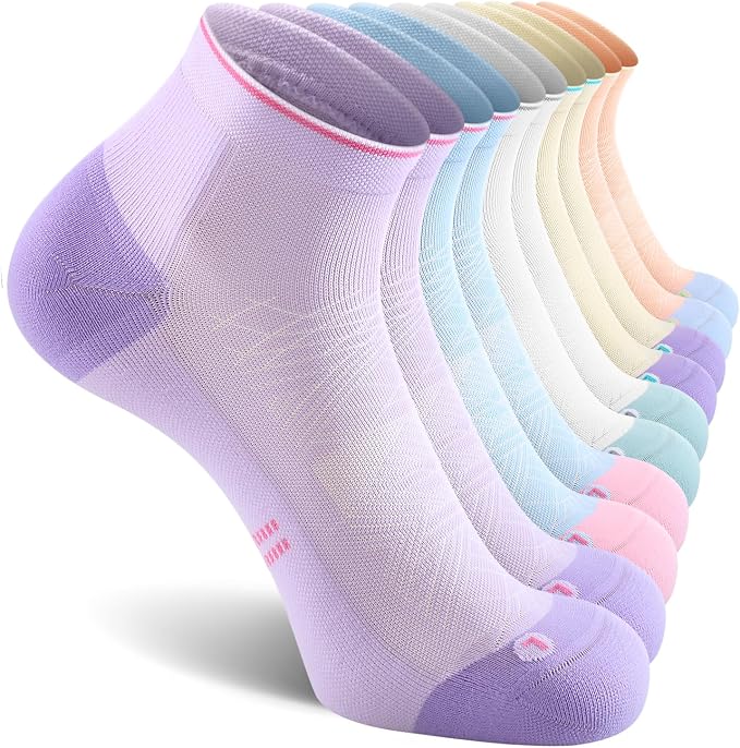 CS CELERSPORT 2/5 Pairs Ankle Compression Socks by CSCELERSPORT