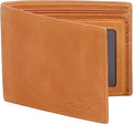 VISOUL Leather Mens Bifold RFID Blocking Wallet by VISOUL