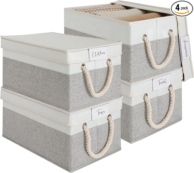 LoforHoney Home Fabric Storage Bins by LoforHoneyHome