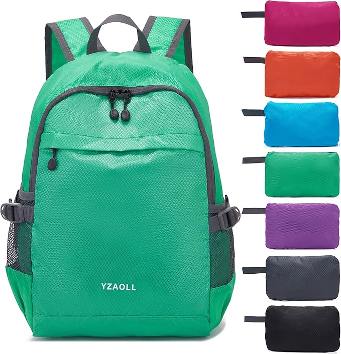 YZAOLL Small Lightweight Packable Hiking Backpack, 20L Hiking Backpack Day Pack by YZAOLL