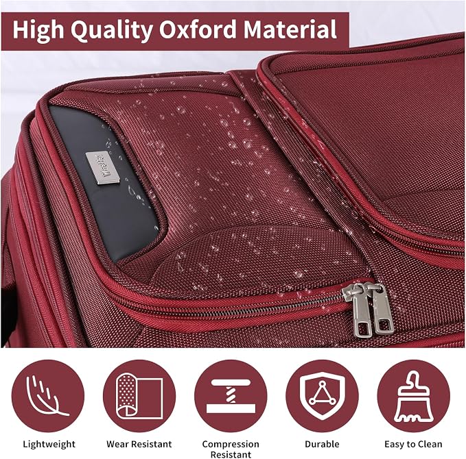 3-Piece Softside Expandable Luggage Set - Image 6