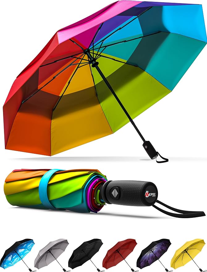 REPEL Windproof Travel Umbrella by RepelUmbrella