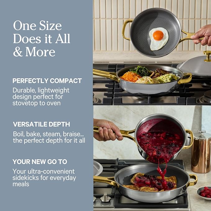 Our Place Titanium Pro Mini Cookware Duo – Always Pan & Perfect Pot - Image 6