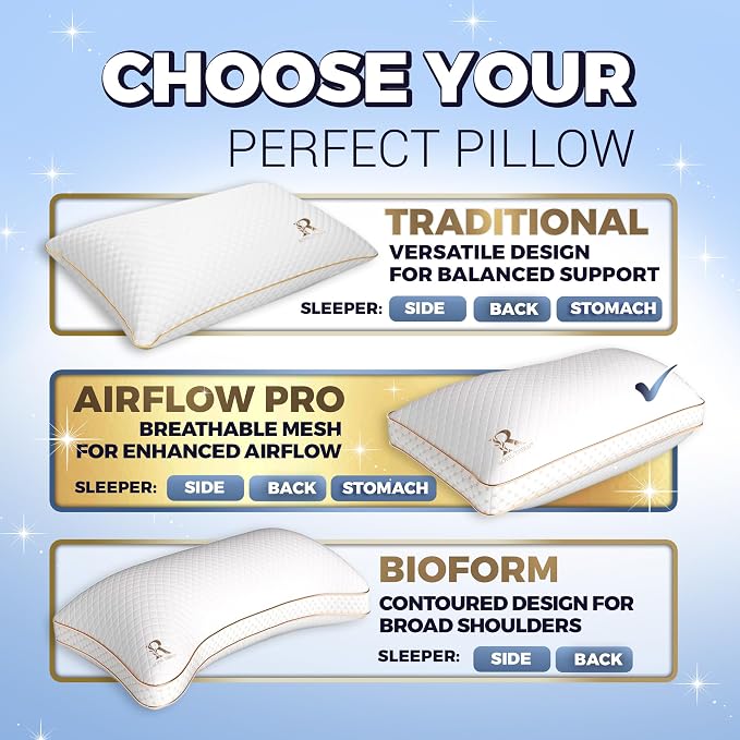 Royal Therapy King Memory Foam Pillows - Image 7