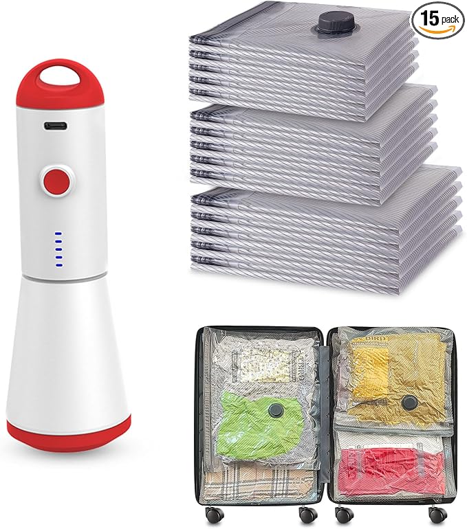 Travel Vacuum Storage Bags by HOMOH