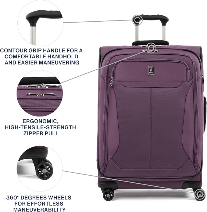 Travelpro Tourlite Softside 25" Expandable Luggage - Image 3