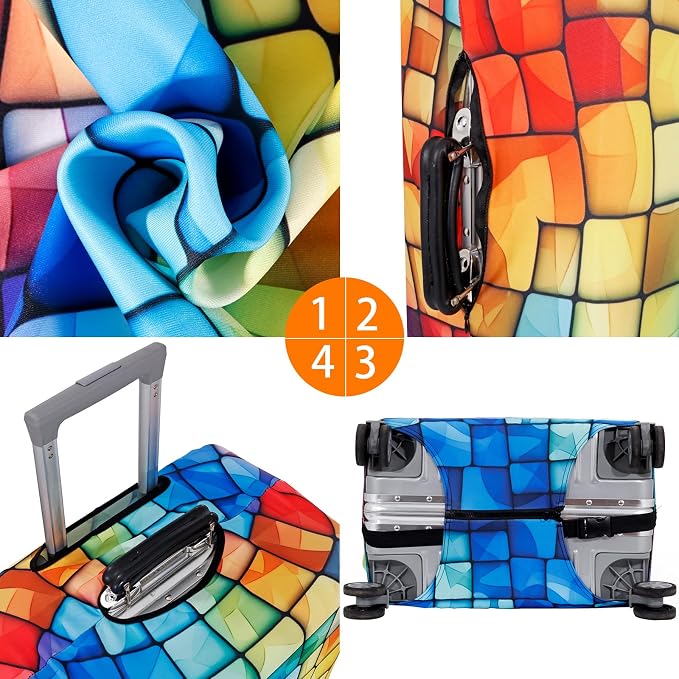MosaiRudo Travel Luggage Covers - Image 3