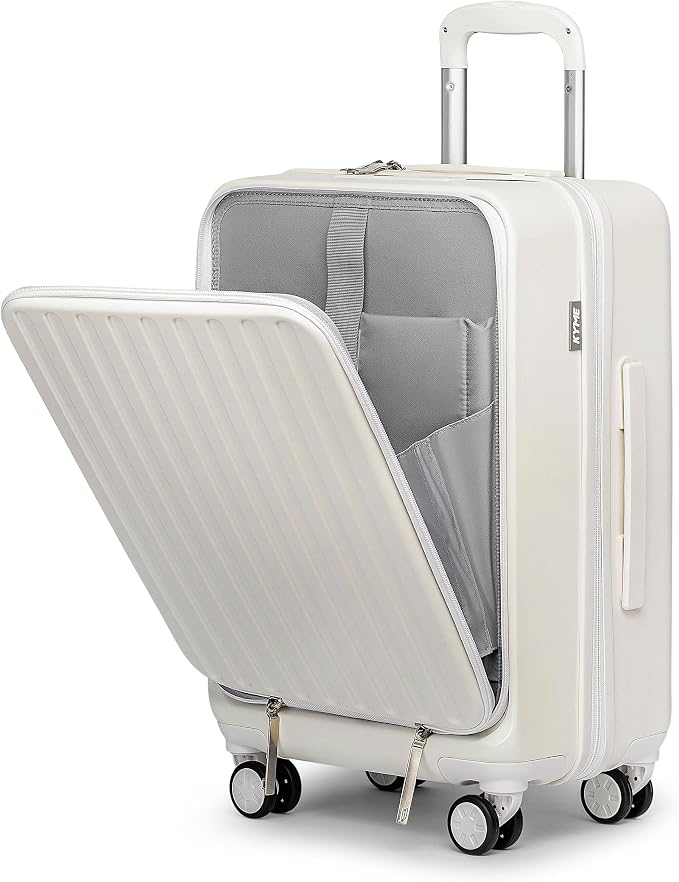 KYME 22-Inch Hardside Small Suitcase, 100% PC Hard Shell by KYME