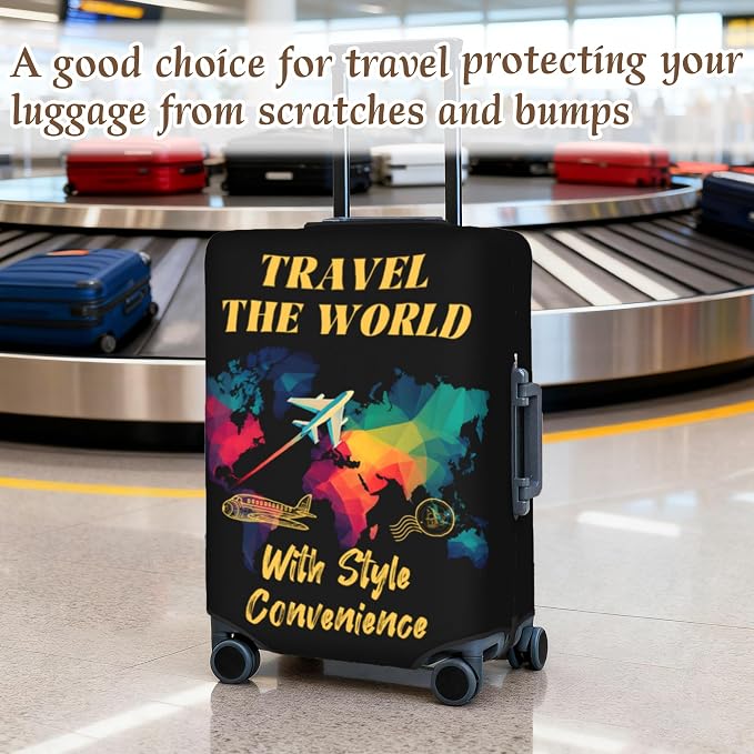 Luggage Cover, Travel Suitcase Covers, Elastic Suitcase Protective Cover - Image 3