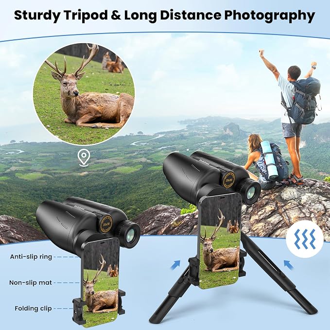 25x30 Professional Large Eyepiece Binoculars - Image 6