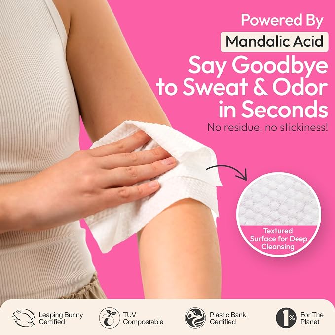 FOMIN Acidified Travel Deodorant Wipes - Image 7