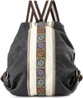 Goodhan WomCanvas Backpack Daypack Casual Shoulder Bag, Vintage Heavy-duty by Goodhan