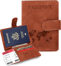 Passport Holders, RFID Blocking Credit Card Holder, PU Leather Passport Holders by SOVIROSE