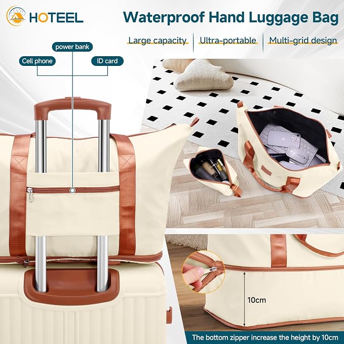 Hoteel 20Inch Luggage 3-piece Set, 360° Universal Suitcases - Image 3