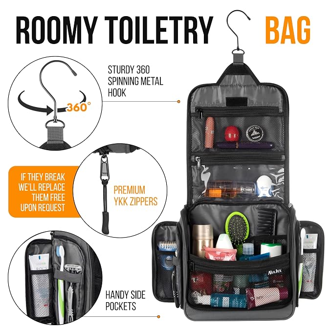 Travel Toiletry Bag for Men and Women - Image 5