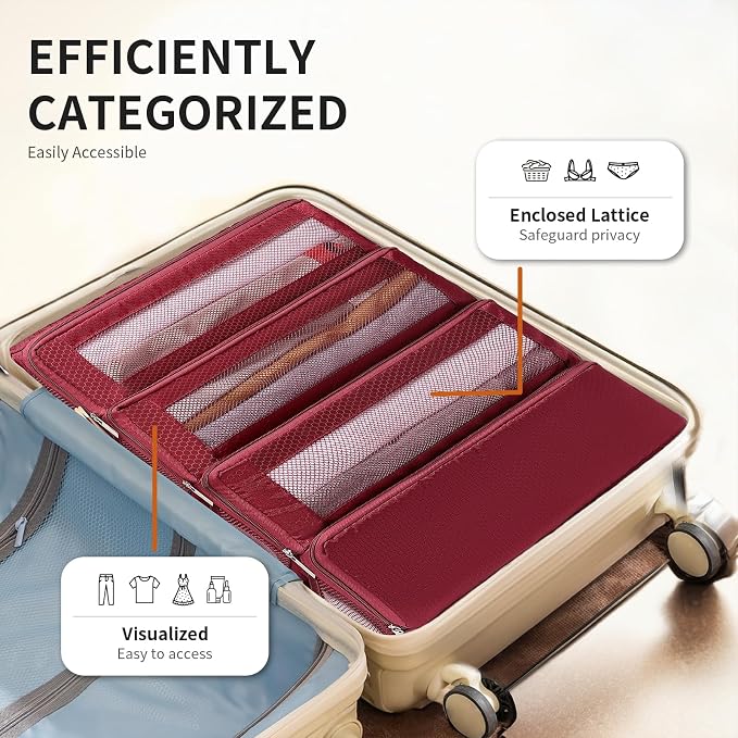 Suitcase Organizer Travel Bags Organizer - Image 3