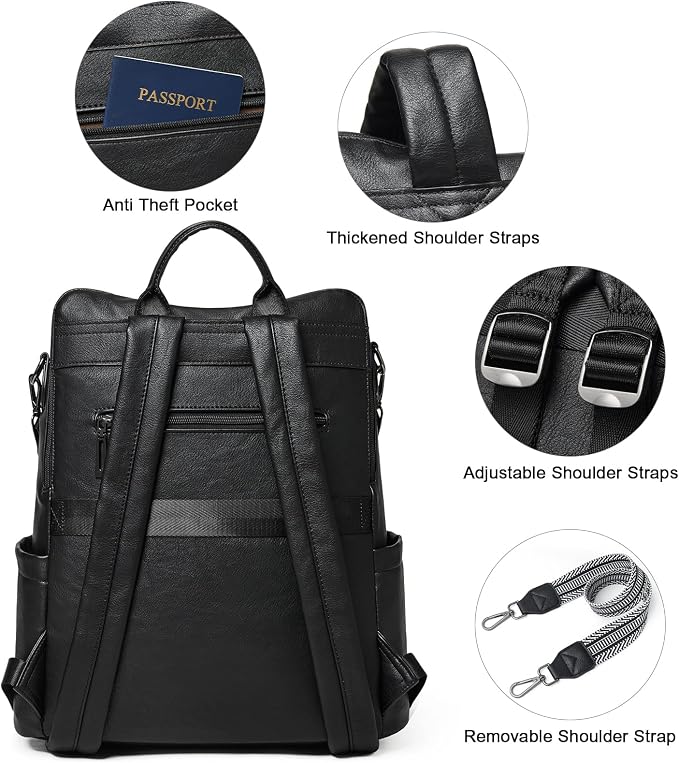 Shrrie 15.6 inch Laptop Backpack - Image 8