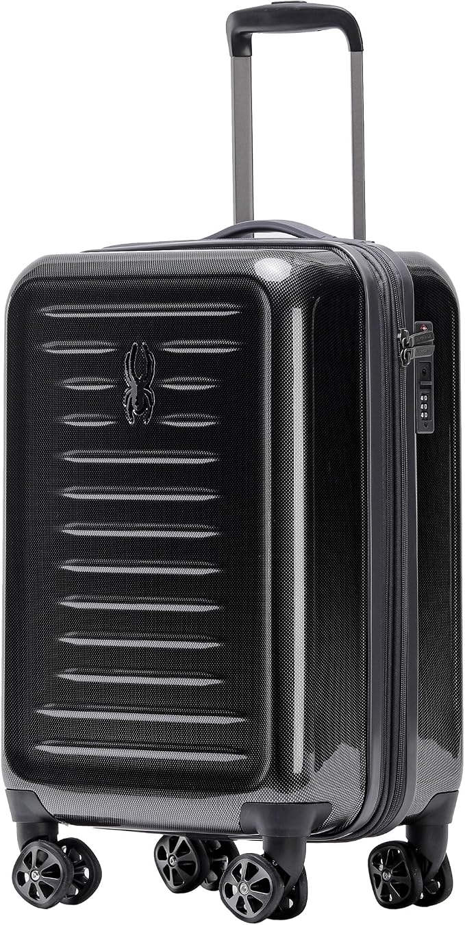 Spyder Rails 20 Inch Expandable Hardside Upright Suitcase by Spyder