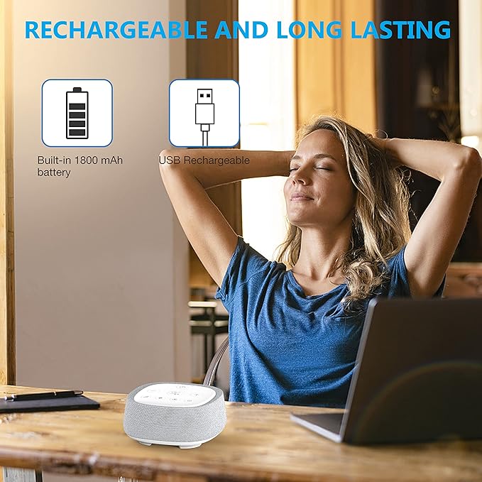 Rechargeable White Noise Machine - Image 2