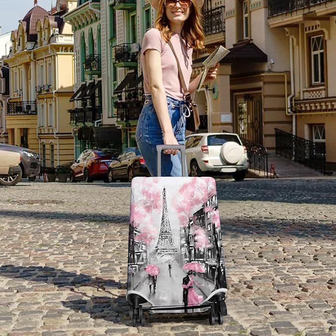 Travel Luggage Cover Suitcase Protector Fits 18-32 Inch Wheel Covers - Image 5