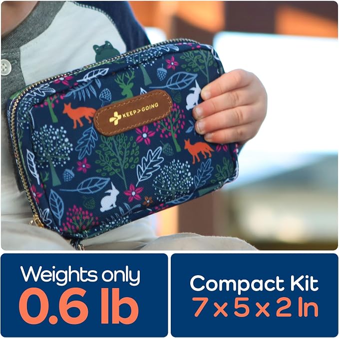 KeepGoing Travel First Aid Kit for Kids – 130 Pc. for Car, Diaper Bag & Backpack - Image 5