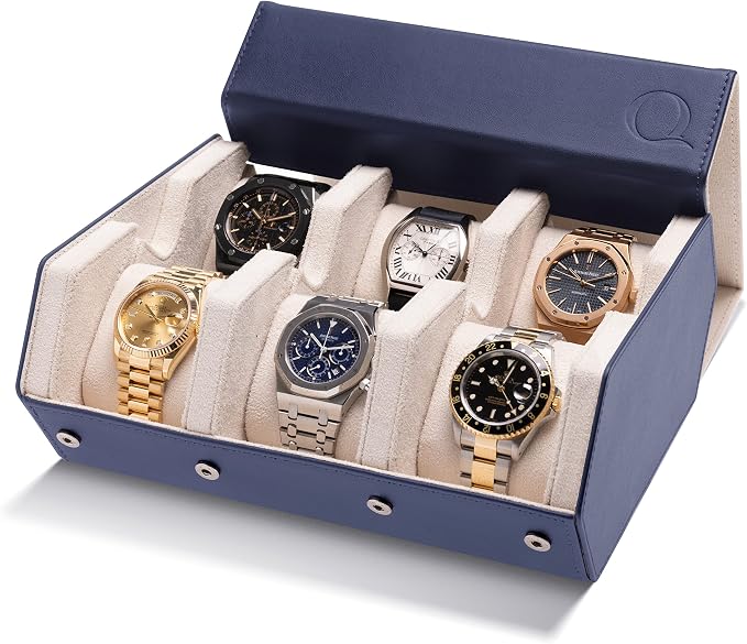 Napa Leather Watch Case for Men by QWatch
