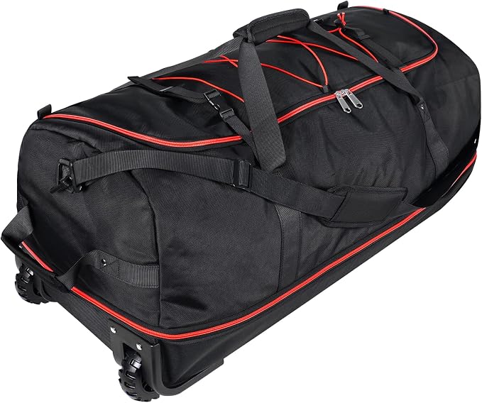 110L/140L Expandable Soft-Sided Foldable Duffle Bag by Bagenerous