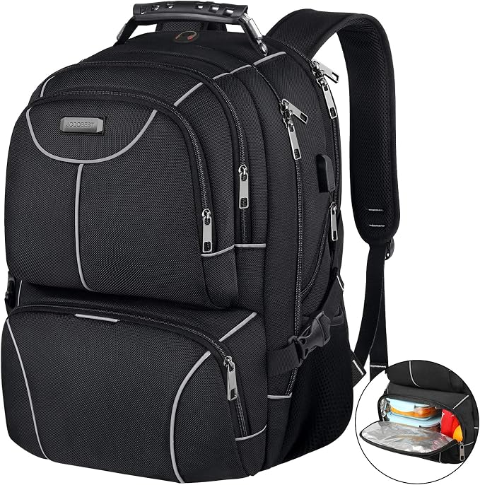 VECKUSON Lunch Bag Backpack, Insulated Cooler Lunch Box Backpack, Extra Large by TryingtoBuyHappiness