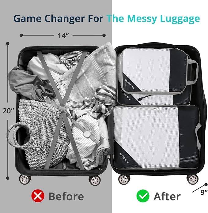 3 Set Compression Packing Cubes - Image 6