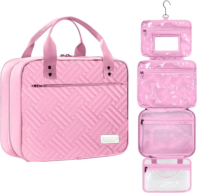 ESSENTE Women's Travel Toiletry Bag by ESSENTE+Home+Essentials