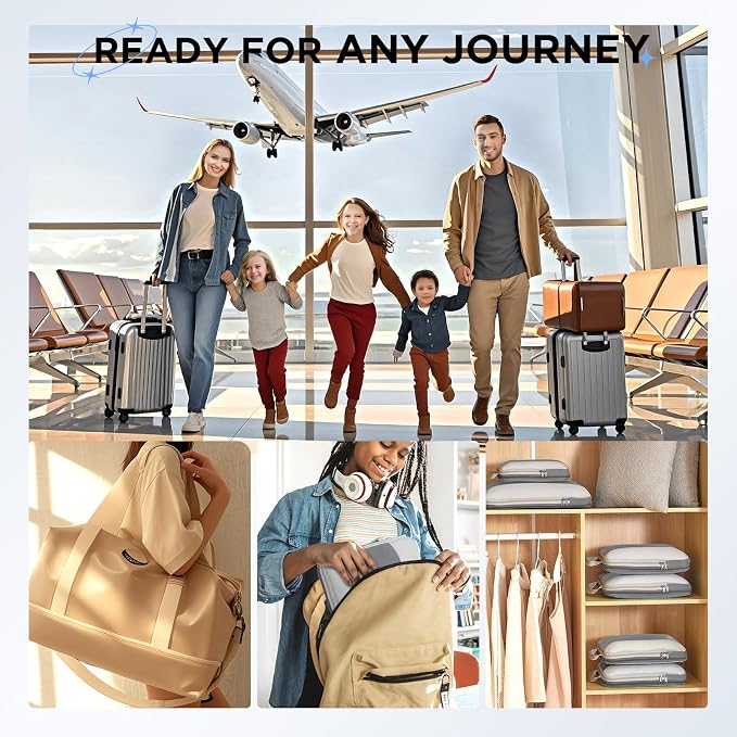10 Set Compression Packing Cubes - Image 9