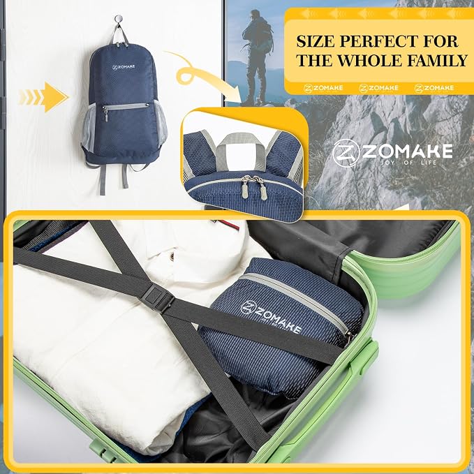 ZOMAKE Ultra Lightweight Hiking Backpack 20L - Image 6