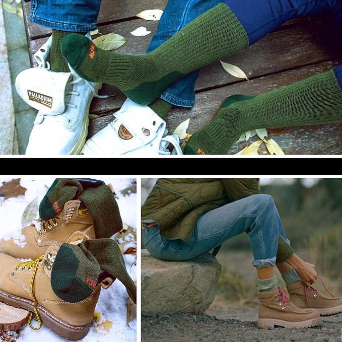 Alpaca Wool Hunting Socks 2 pairs - Image 5
