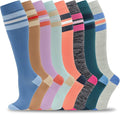 fenglaoda 8 Pairs Compression Socks by fenglaoda