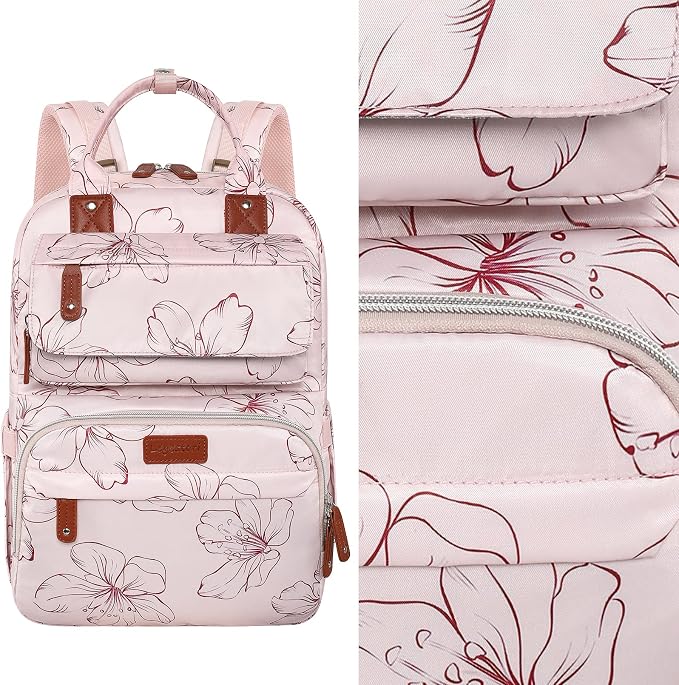 Diaper Bag Backpack, Baby Girl Diaper Bag - Image 3