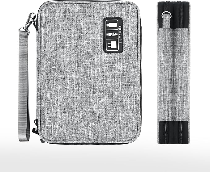 Luxtude Electronics Organizer, Portable Cable Organizer Bag by Luxtude