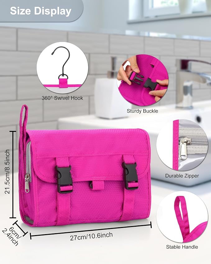 Relavel HangingTravel Toiletry Bag - Image 2