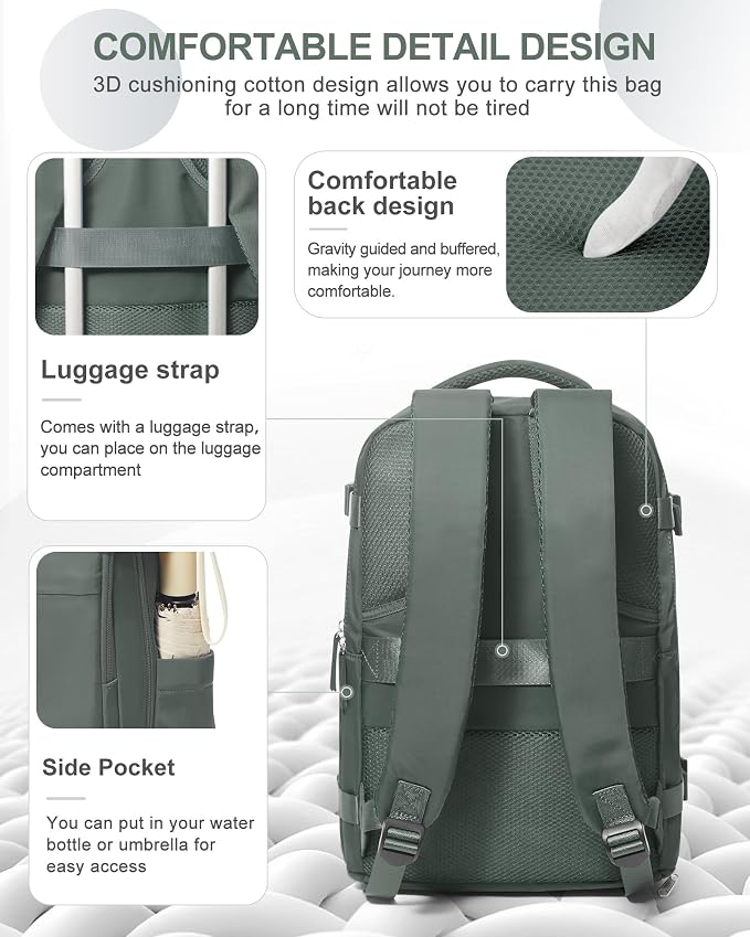 coowoz Travel Backpack Carry On - Image 4