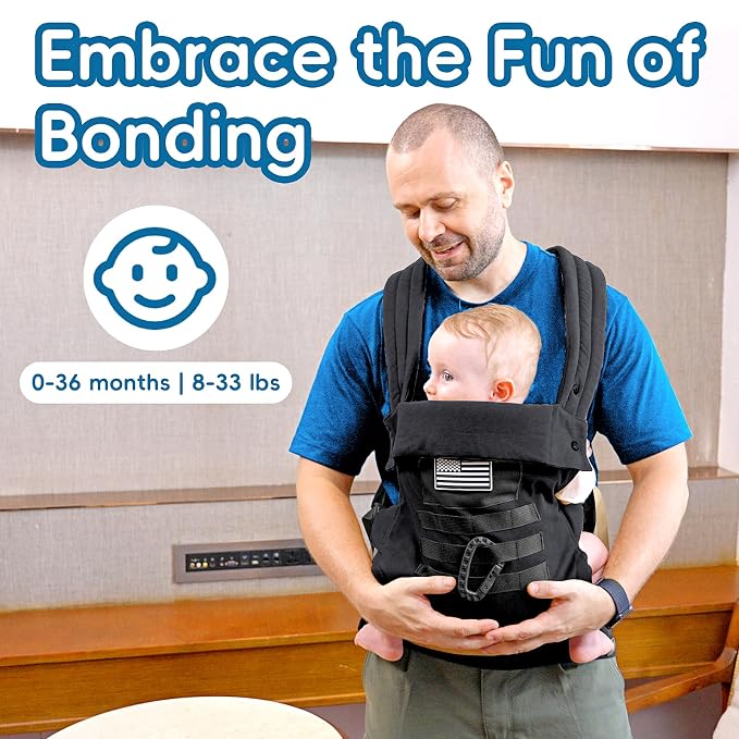 Baby Carrier, Lumbar Support Infant Carrier - Image 2