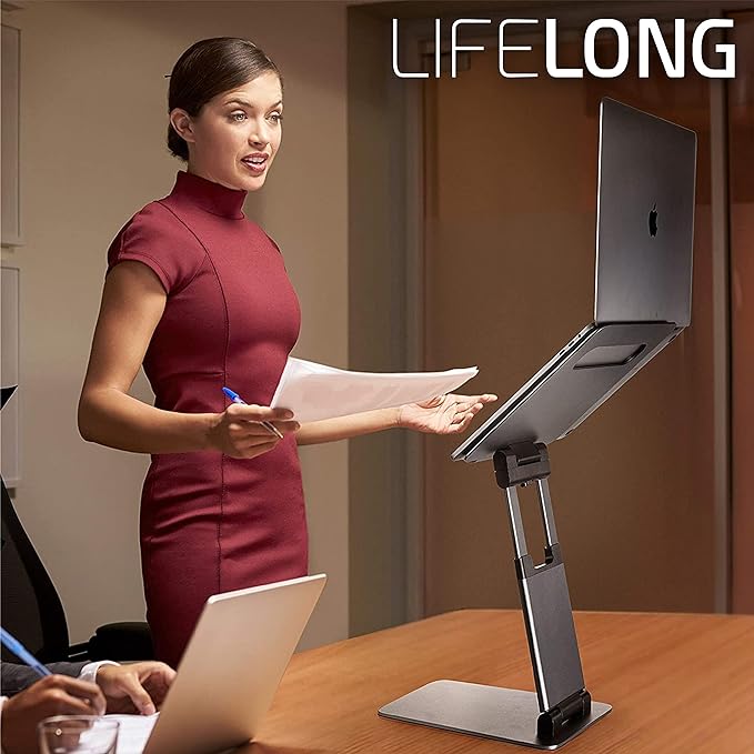 Ergonomic Adjustable Laptop Riser - Image 2