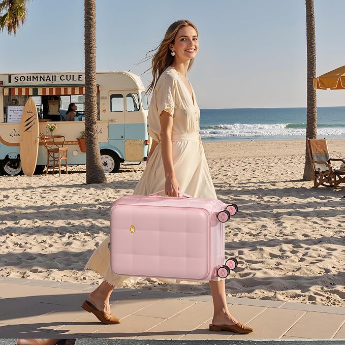 MGB 20 Inch Expandable Carry On Luggage - Image 7