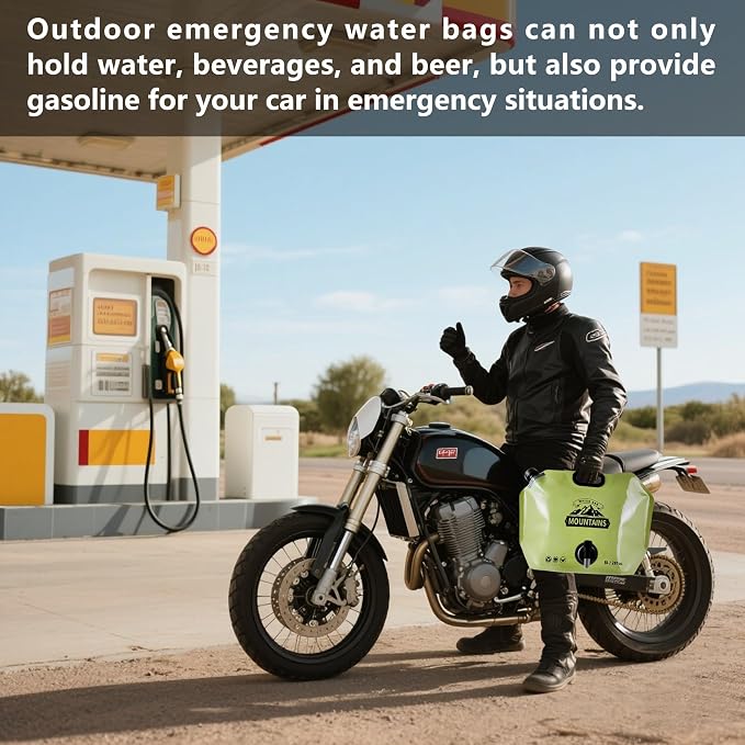 Collapsible 8L Water Storage Bag, BPA-Free Portable Folding Water Jug - Image 8