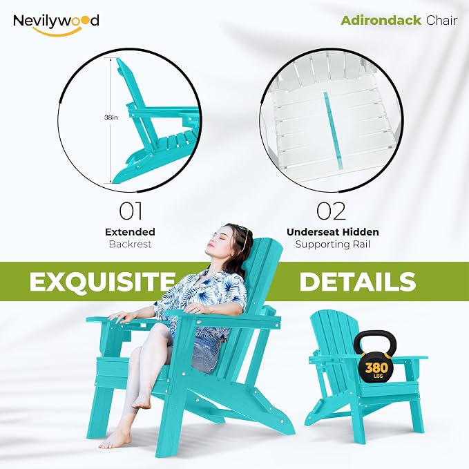 Folding Adirondack Chair - Image 6