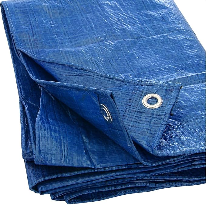 Tarp Cover Blue, RV Or Pool Cover by Trademark+Supplies