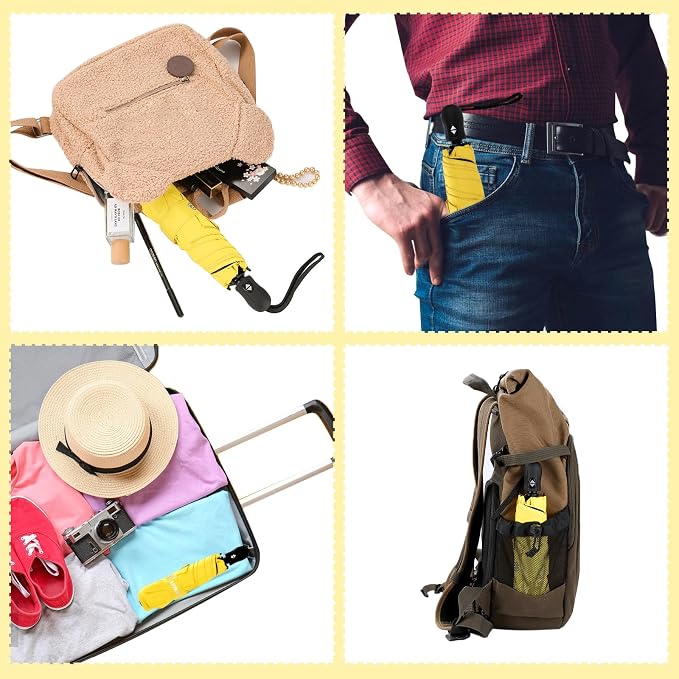 GAOYAING Compact Automatic Travel Umbrella - Image 5