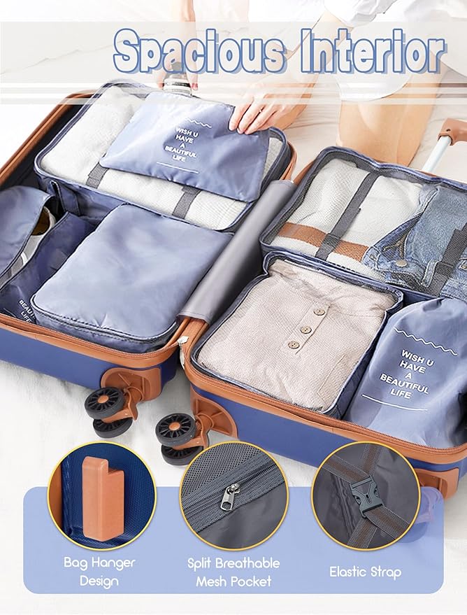 Luggage Sets 5 Piece, Suitcases - Image 5