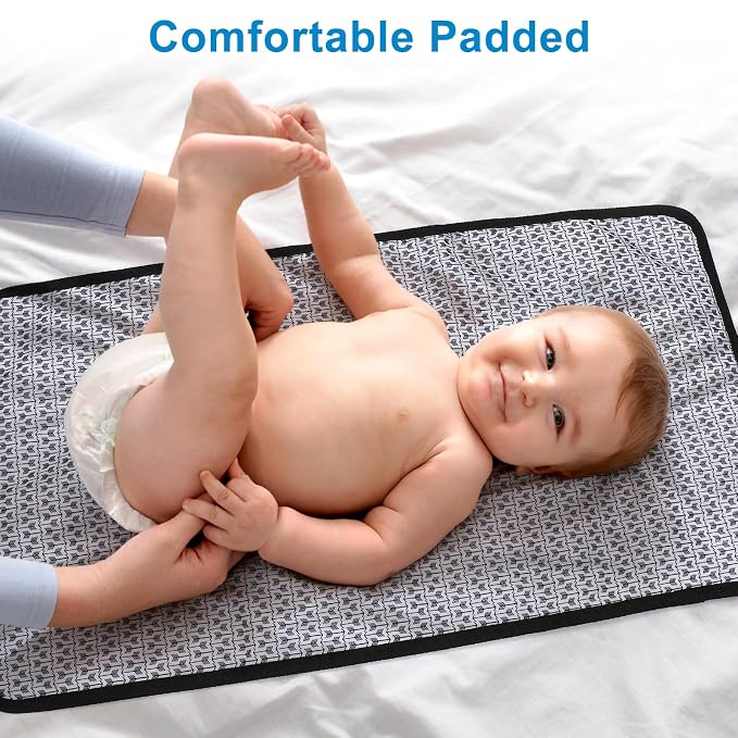 Accmor Portable Diaper Changing Pad, Waterproof Baby Changing Mat, Foldable - Image 3
