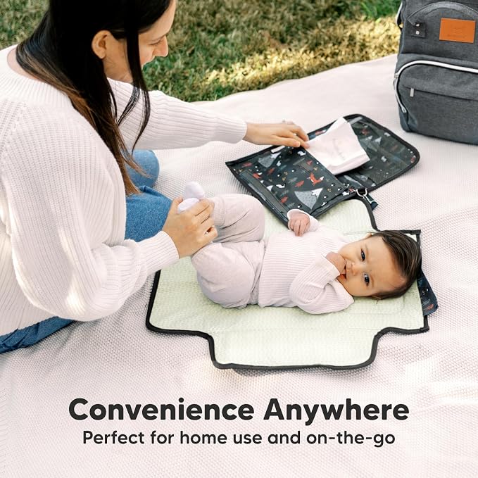 KeaBabies Portable Diaper Changing Pad - Image 7